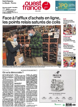 Ouest-France 05 décembre 2020 Ouest-France N°20201205 du 05 décembre 2020 à télécharger sur iPad