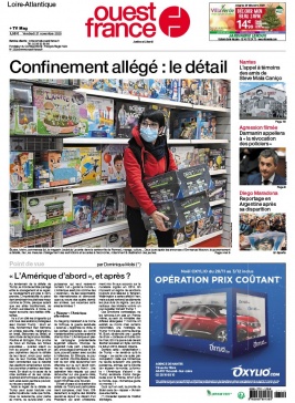 Ouest-France 27 novembre 2020 Ouest-France N°20201127 du 27 novembre 2020 à télécharger sur iPad
