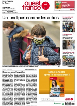 Ouest-France 02 novembre 2020 Ouest-France N°20201102 du 02 novembre 2020 à télécharger sur iPad