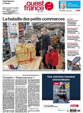 Ouest-France 31 octobre 2020 Ouest-France N°20201031 du 31 octobre 2020 à télécharger sur iPad