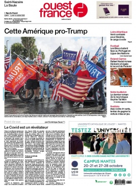Ouest-France 12 octobre 2020 Ouest-France N°20201012 du 12 octobre 2020 à télécharger sur iPad