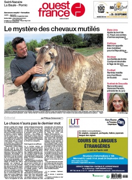 Ouest-France 05 septembre 2020 Ouest-France N°20200905 du 05 septembre 2020 à télécharger sur iPad