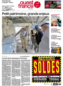Ouest-France 01 août 2020 Ouest-France N°20200801 du 01 août 2020 à télécharger sur iPad
