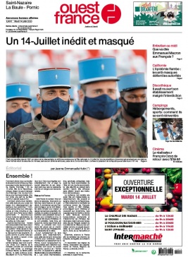 Ouest-France 14 juillet 2020 Ouest-France N°20200714 du 14 juillet 2020 à télécharger sur iPad