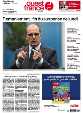 Ouest-France 06 juillet 2020 Ouest-France N°20200706 du 06 juillet 2020 à télécharger sur iPad