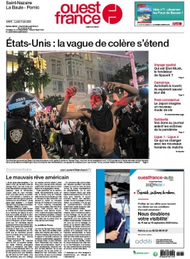 Ouest-France 01 juin 2020 Ouest-France N°20200601 du 01 juin 2020 à télécharger sur iPad