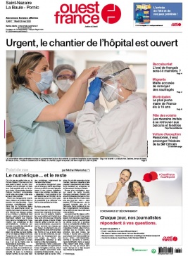Ouest-France 26 mai 2020 Ouest-France N°20200526 du 26 mai 2020 à télécharger sur iPad