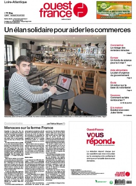 Ouest-France 24 avril 2020 Ouest-France N°20200424 du 24 avril 2020 à télécharger sur iPad