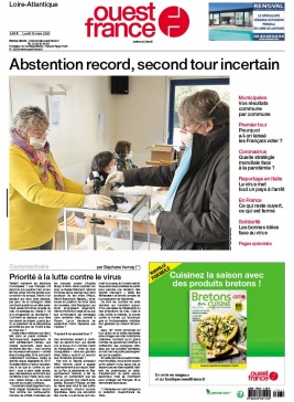 Ouest-France 16 mars 2020 Ouest-France N°20200316 du 16 mars 2020 à télécharger sur iPad