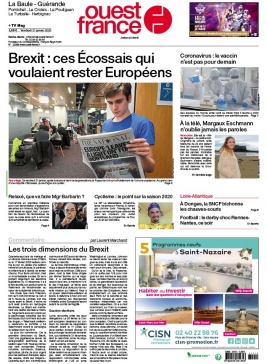 Ouest-France 31 janvier 2020 Ouest-France N°20200131 du 31 janvier 2020 à télécharger sur iPad