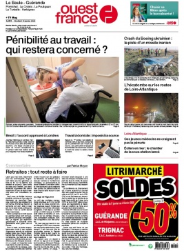 Ouest-France 10 janvier 2020 Ouest-France N°20200110 du 10 janvier 2020 à télécharger sur iPad