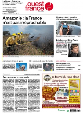 Ouest-France 28 décembre 2019 Ouest-France N°20191228 du 28 décembre 2019 à télécharger sur iPad