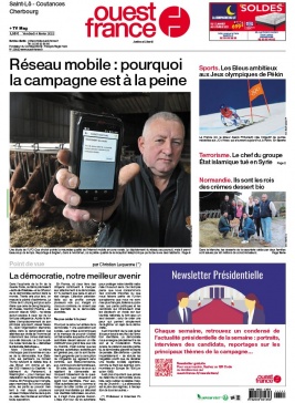 Ouest-France N°20220204 du 04 février 2022 à télécharger sur iPad