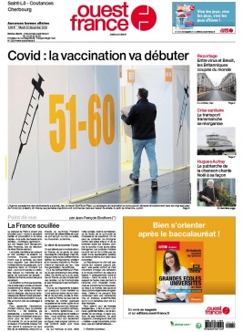 Ouest-France 22 décembre 2020 Ouest-France N°20201222 du 22 décembre 2020 à télécharger sur iPad