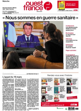Ouest-France N°20200317 du 17 mars 2020 à télécharger sur iPad
