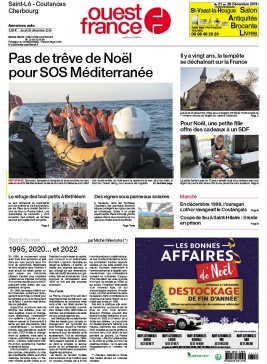 Ouest-France N°20191226 du 26 décembre 2019 à télécharger sur iPad