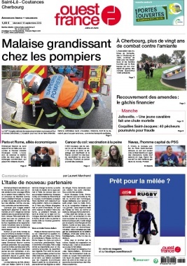 Ouest-France N°20190918 du 18 septembre 2019 à télécharger sur iPad
