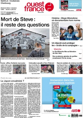 Ouest-France N°20190731 du 31 juillet 2019 à télécharger sur iPad