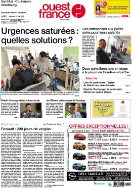 Ouest-France N°20190612 du 12 juin 2019 à télécharger sur iPad