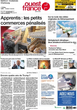 Ouest-France N°20190517 du 17 mai 2019 à télécharger sur iPad