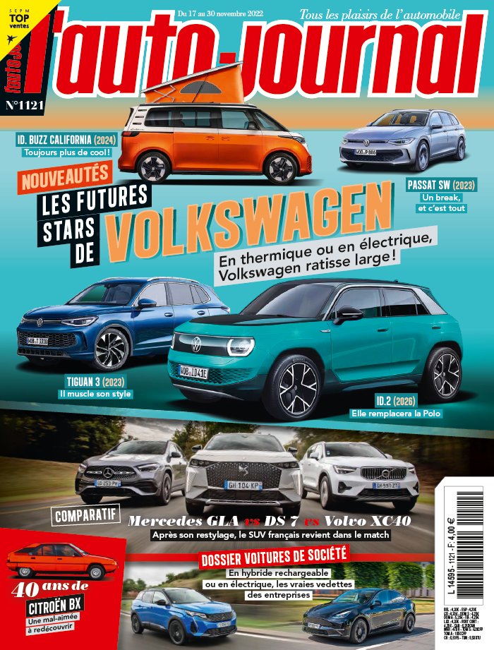 L'Auto Journal N°1121 du 17 novembre 2022 à télécharger sur iPad