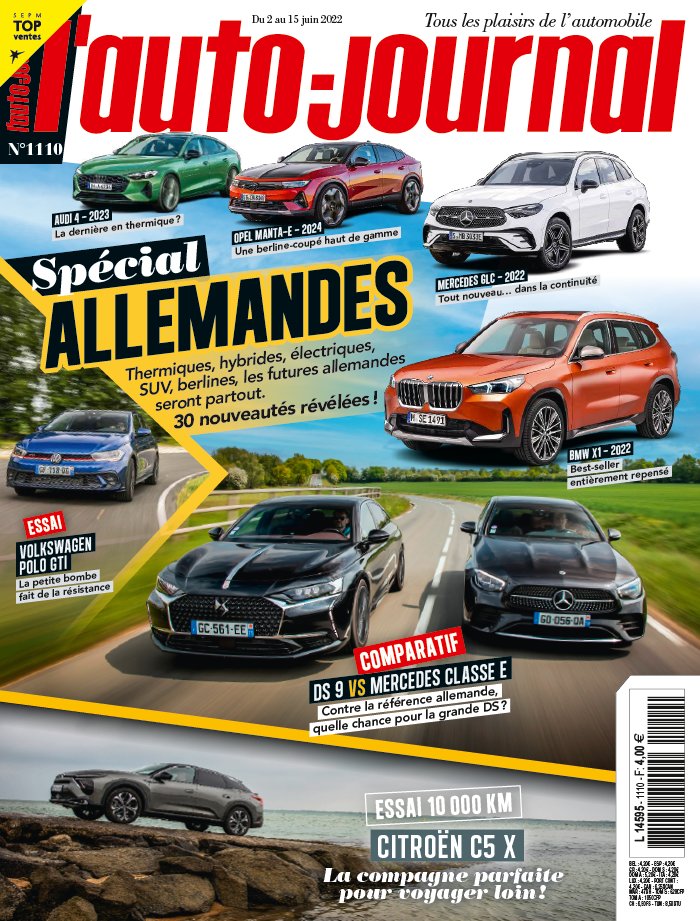 L'Auto Journal N°1110 du 02 juin 2022 à télécharger sur iPad