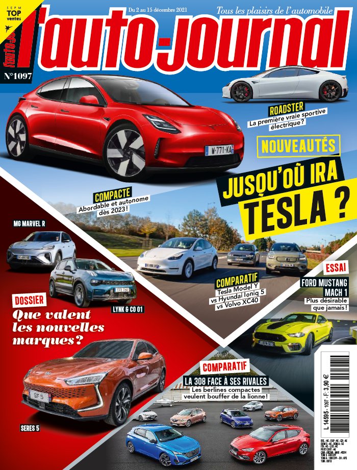 L'Auto Journal N°1097 du 30 novembre 2021 à télécharger sur iPad