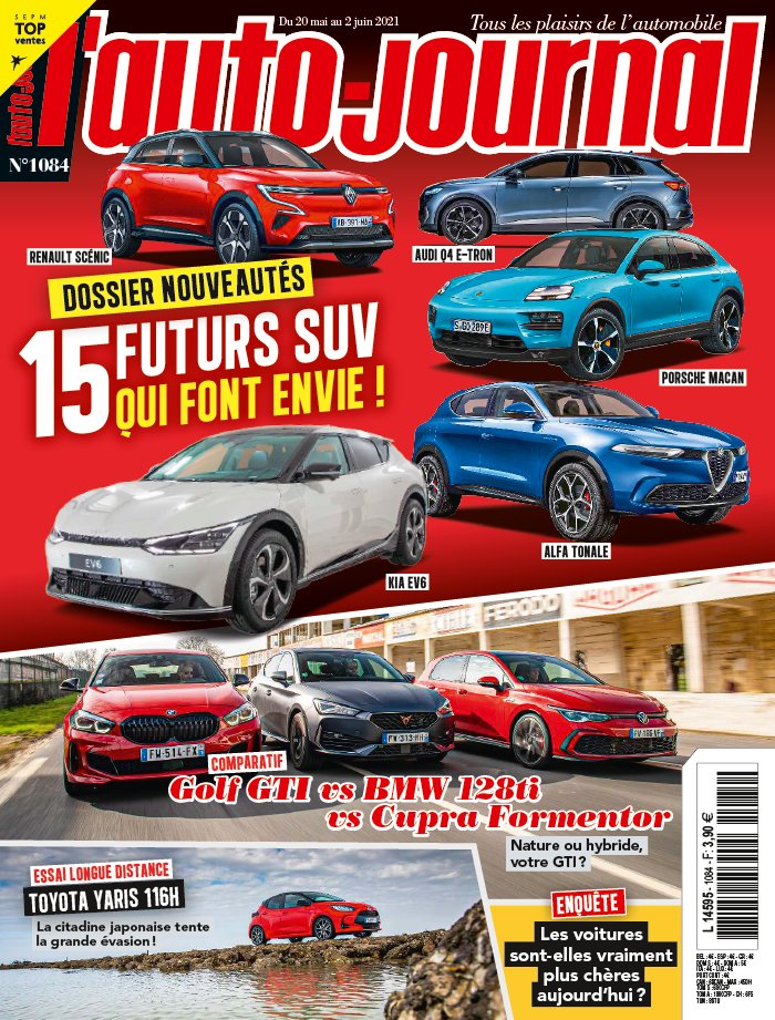 L'Auto Journal N°1084 du 20 mai 2021 à télécharger sur iPad