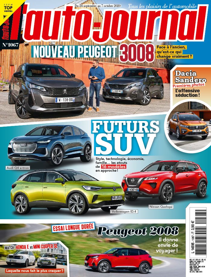 L'Auto Journal 24 septembre 2020 Abonnement L’Auto Journal Pas Cher avec le BOUQUET ePresse.fr