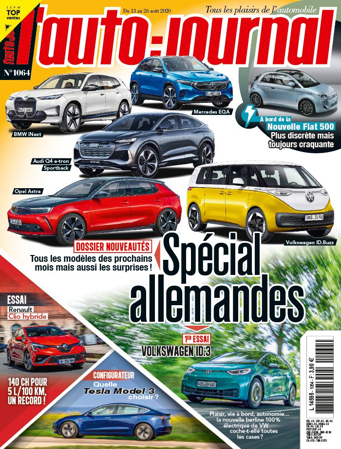 L'Auto Journal 13 août 2020 L'Auto Journal N°1064 du 13 août 2020 à télécharger sur iPad
