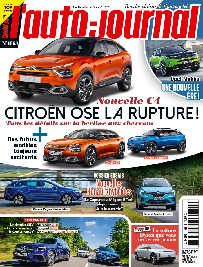 L'Auto Journal 16 juillet 2020 Abonnement L’Auto Journal Pas Cher avec le BOUQUET ePresse.fr