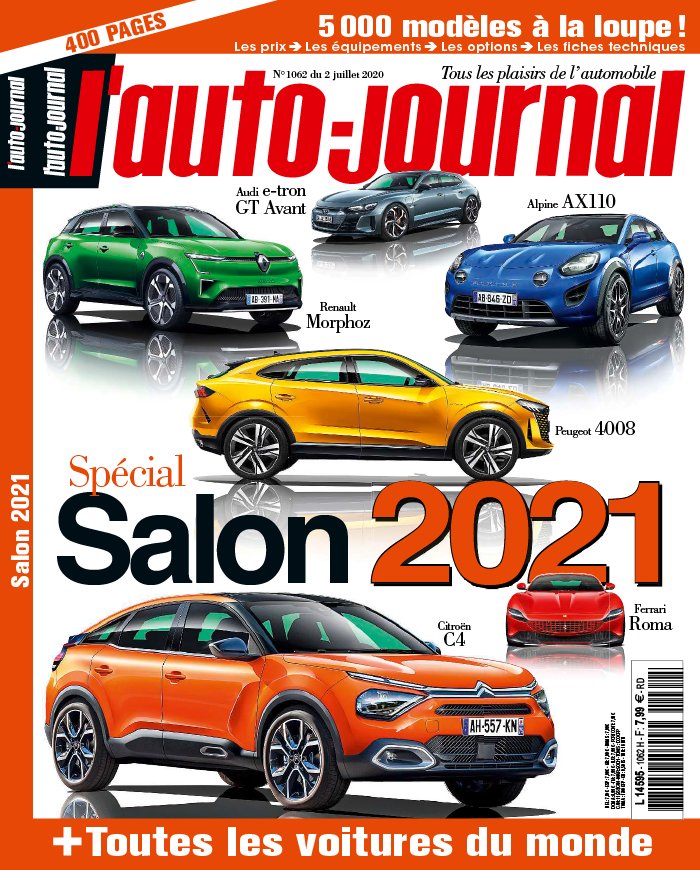 L'Auto Journal 02 juillet 2020 Abonnement L’Auto Journal Pas Cher avec le BOUQUET ePresse.fr