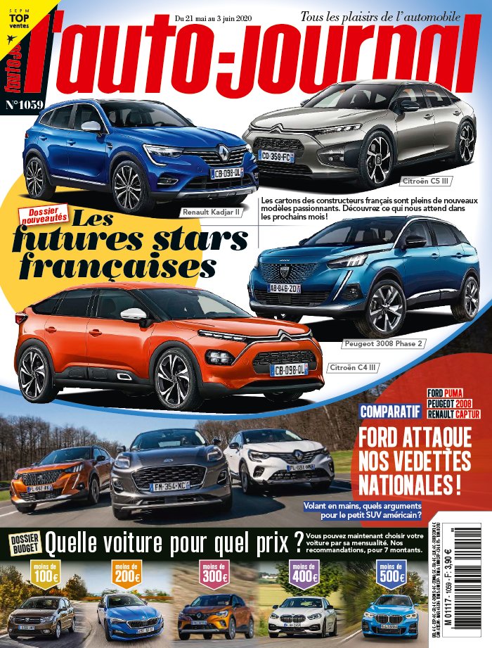 L'Auto Journal 21 mai 2020 Abonnement L’Auto Journal Pas Cher avec le BOUQUET ePresse.fr
