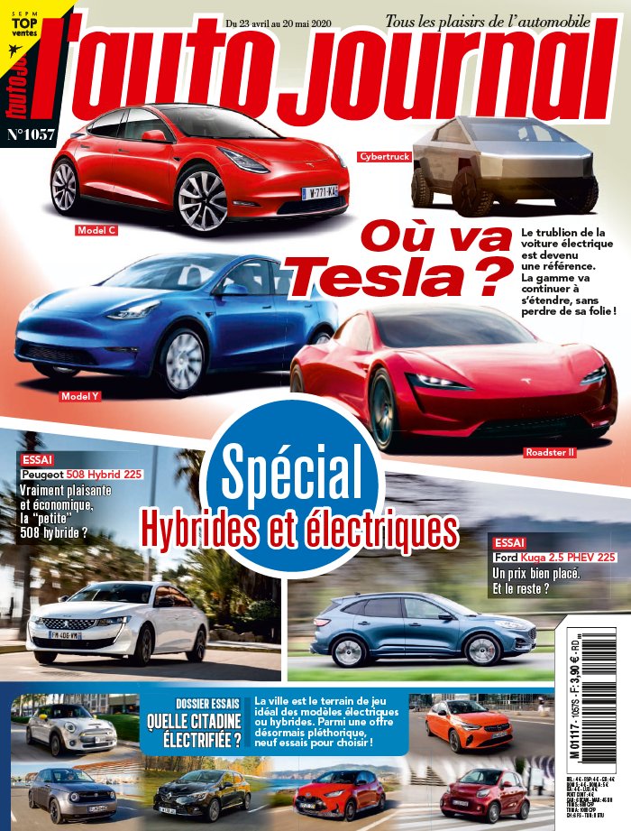 L'Auto Journal N°1057 du 23 avril 2020 à télécharger sur iPad