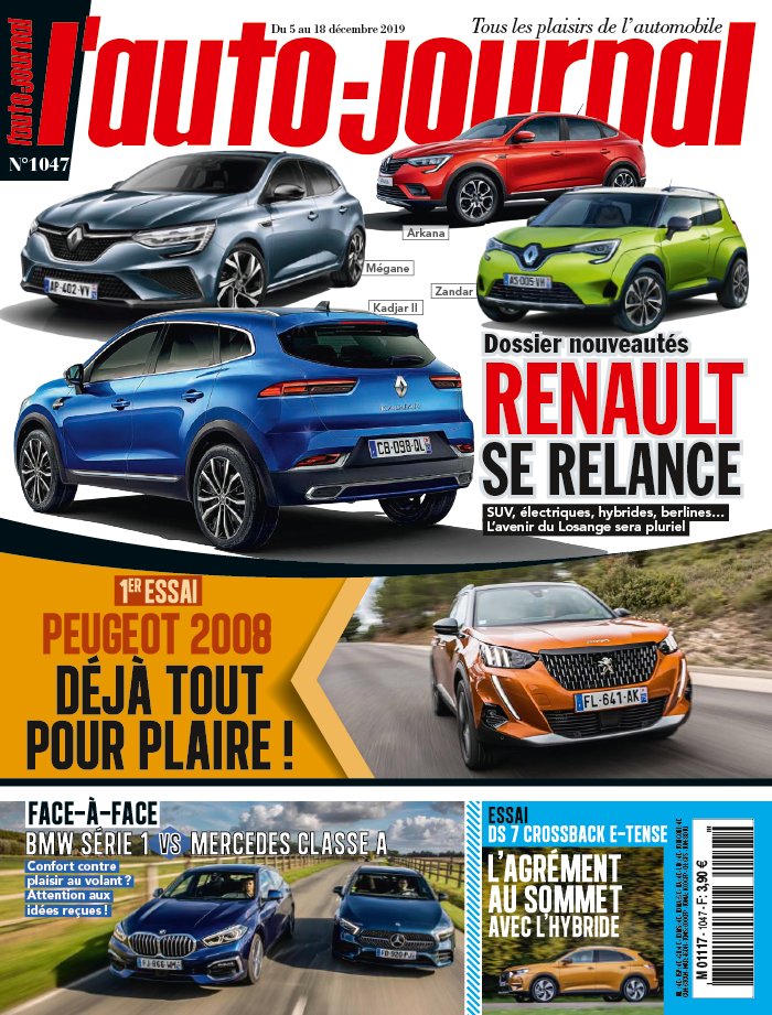 L'Auto Journal 05 décembre 2019 Abonnement L’Auto Journal Pas Cher avec le BOUQUET ePresse.fr