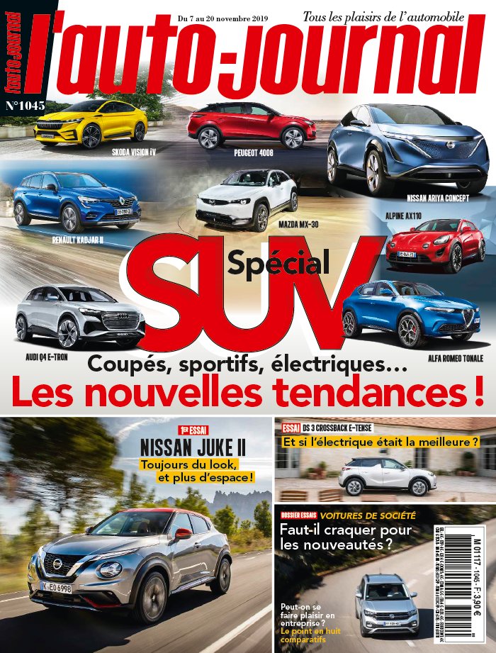L'Auto Journal 07 novembre 2019 Abonnement L’Auto Journal Pas Cher avec le BOUQUET ePresse.fr
