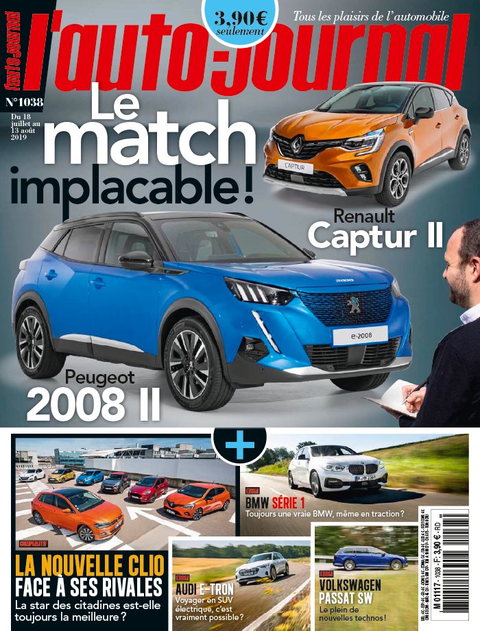 L'Auto Journal 18 juillet 2019 Abonnement L’Auto Journal Pas Cher avec le BOUQUET ePresse.fr