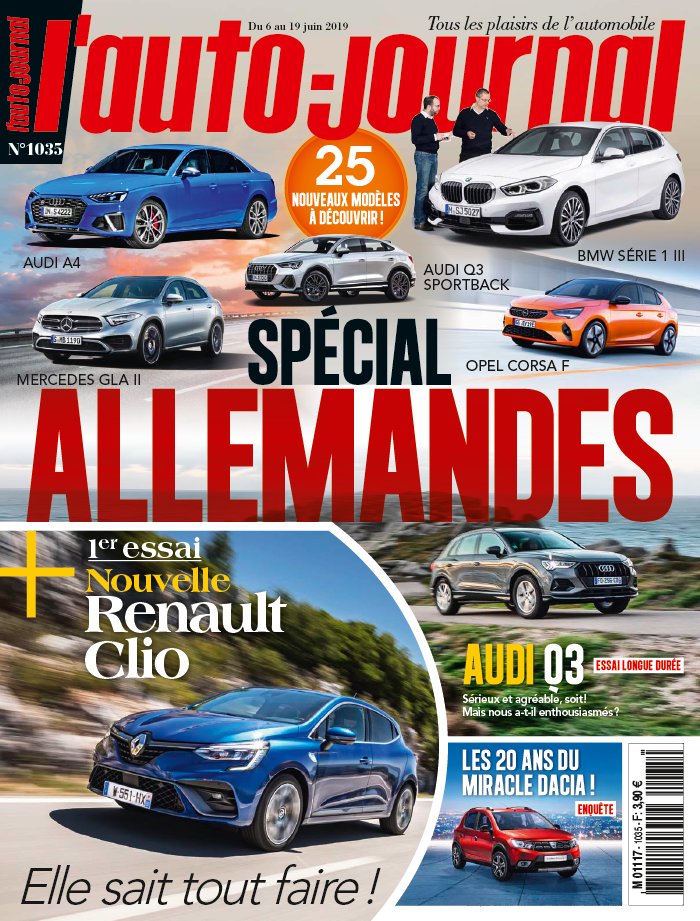 L'Auto Journal 06 juin 2019 L'Auto Journal N°1035 du 06 juin 2019 à télécharger sur iPad