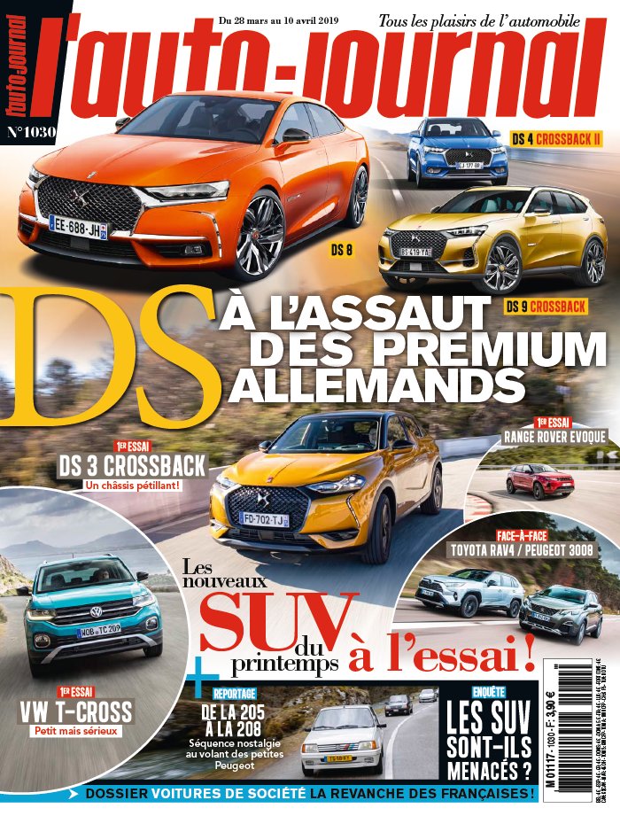 L'Auto Journal 28 mars 2019 L'Auto Journal N°1030 du 28 mars 2019 à télécharger sur iPad