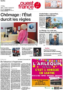 Ouest-France N°20191101 du 01 novembre 2019 à télécharger sur iPad