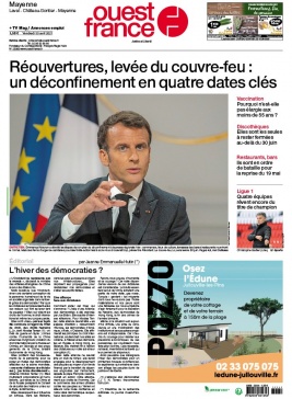 Ouest-France N°20210430 du 30 avril 2021 à télécharger sur iPad