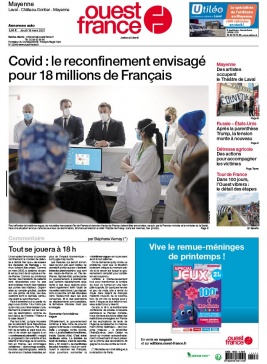 Ouest-France N°20210318 du 18 mars 2021 à télécharger sur iPad