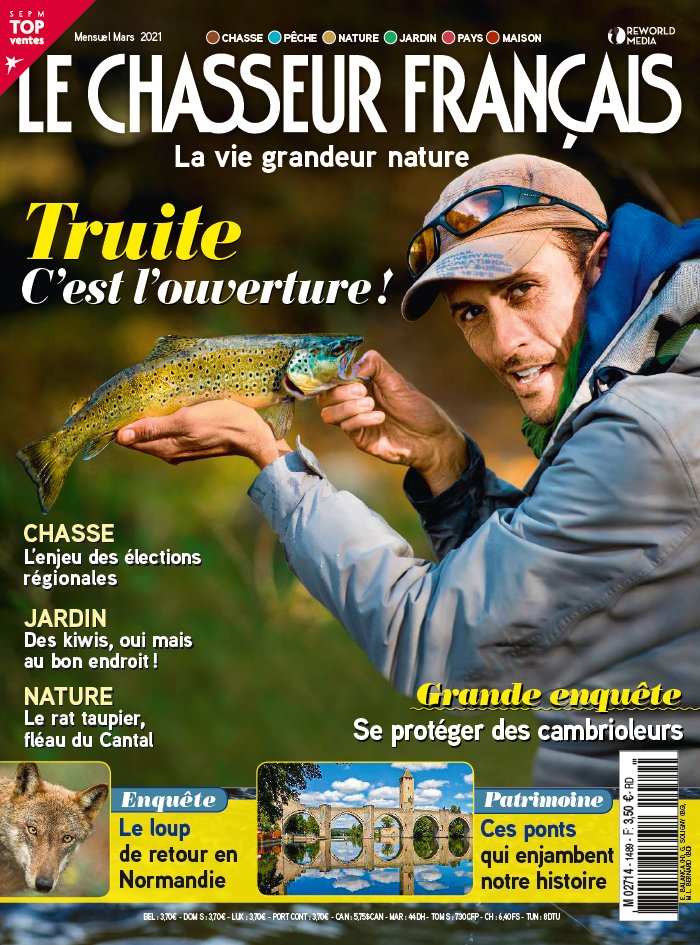 Le Chasseur Français 24 février 2021 Abonnement Le Chasseur français Pas Cher avec le BOUQUET ePresse.fr