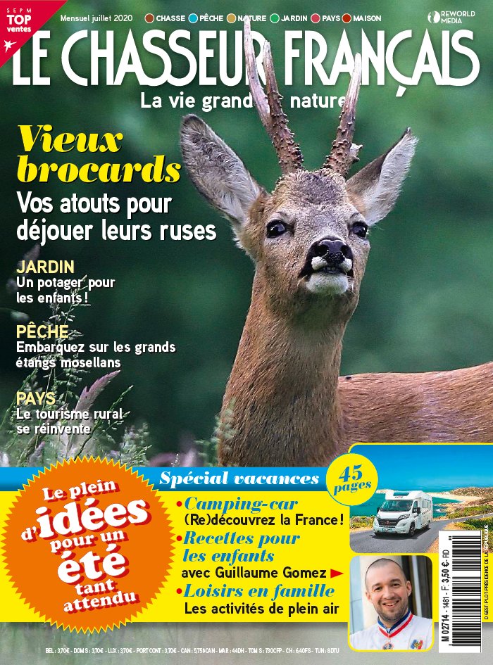 Le Chasseur Français 24 juin 2020 Abonnement Le Chasseur français Pas Cher avec le BOUQUET ePresse.fr
