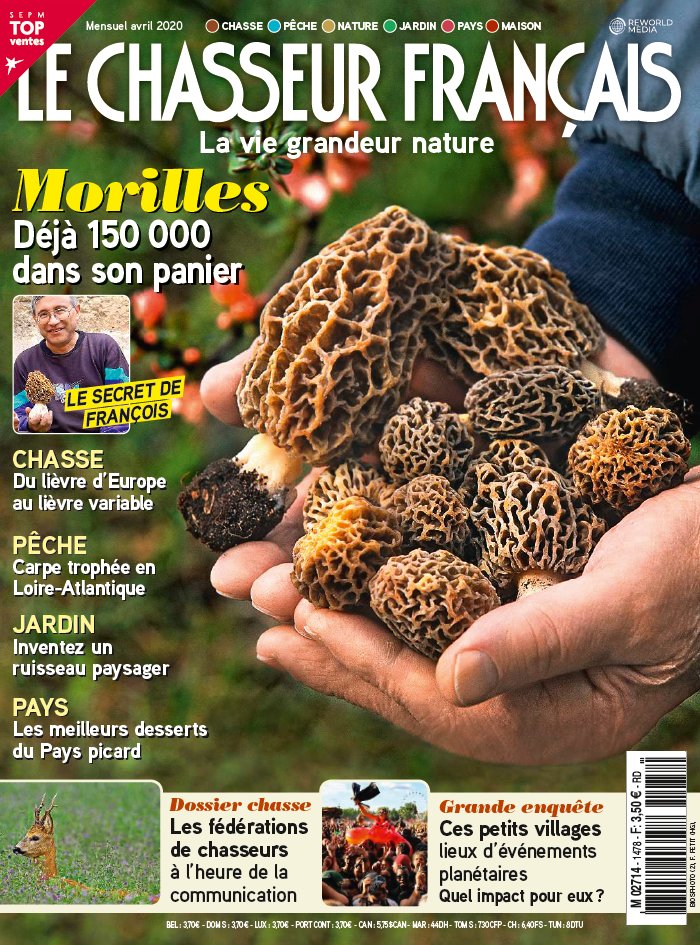 Le Chasseur Français 25 mars 2020 Abonnement Le Chasseur français Pas Cher avec le BOUQUET ePresse.fr