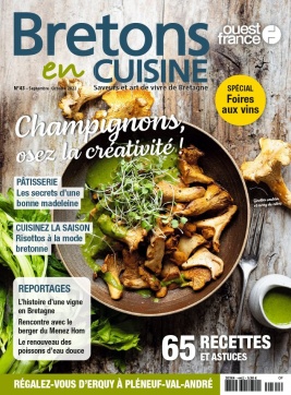Bretons en cuisine N°43 du 01 septembre 2022 à télécharger sur iPad