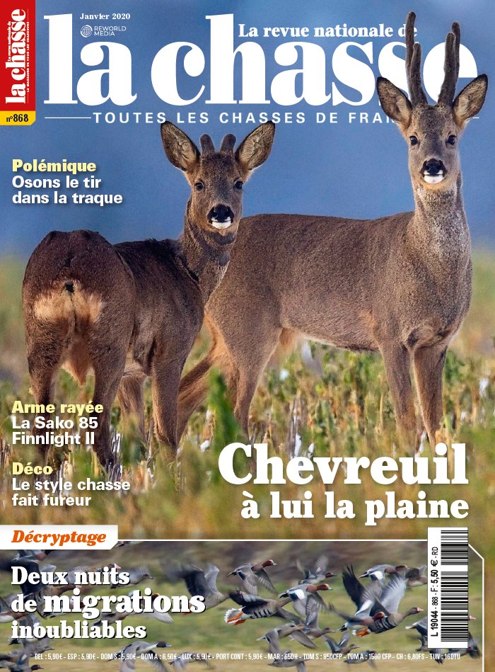 La Revue Nationale de la Chasse 17 décembre 2019 La Revue Nationale de la Chasse N°868 du 17 décembre 2019 à télécharger sur iPad