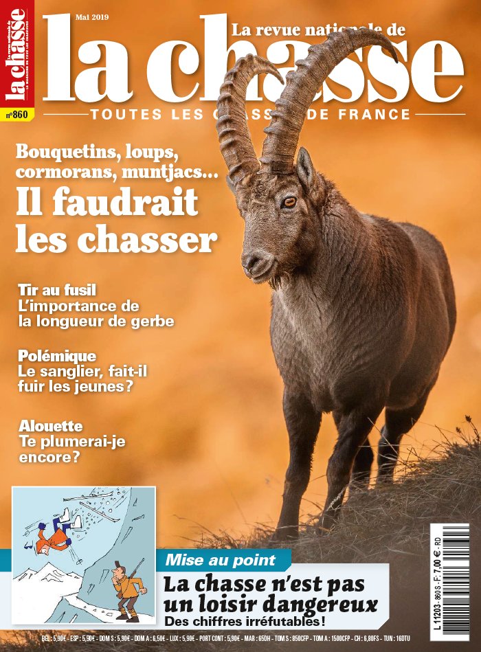 La Revue Nationale de la Chasse 16 avril 2019 La Revue Nationale de la Chasse N°860 du 16 avril 2019 à télécharger sur iPad