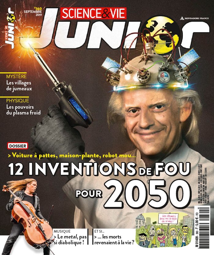 Science et Vie Junior du 08 août 2019