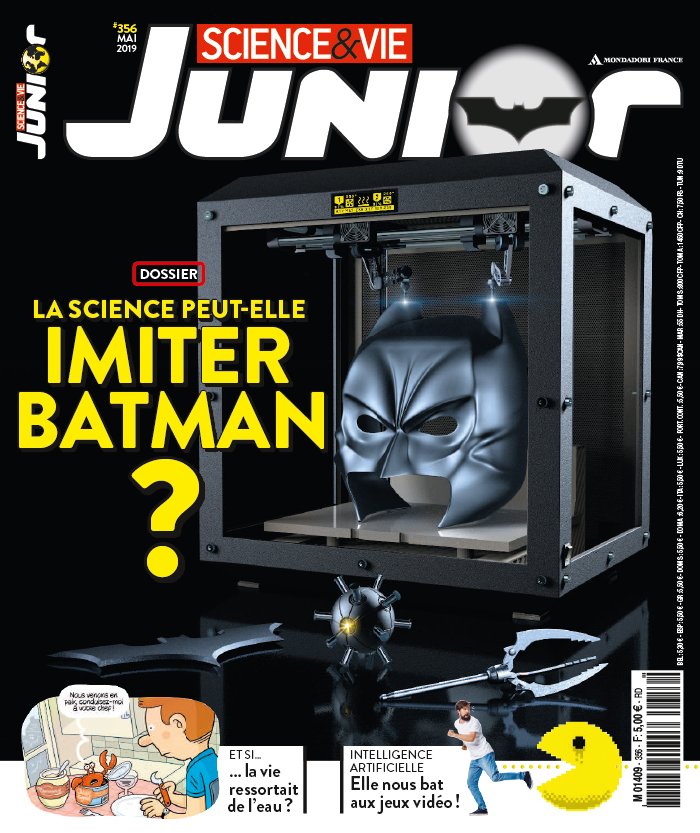 Science et Vie Junior 10 avril 2019 Science et Vie Junior N°356 du 10 avril 2019 à télécharger sur iPad